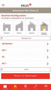 ERLUS Profi-App Schornstein Screenshot